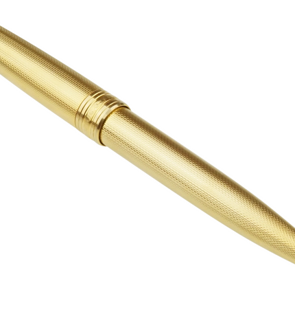 Montblanc Meisterstück Solitaire Gold Plated Kugelschreiber No.164 Classique
