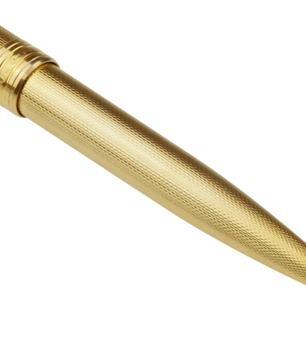 Montblanc Meisterstück Solitaire Gold Plated Kugelschreiber No.164 Classique
