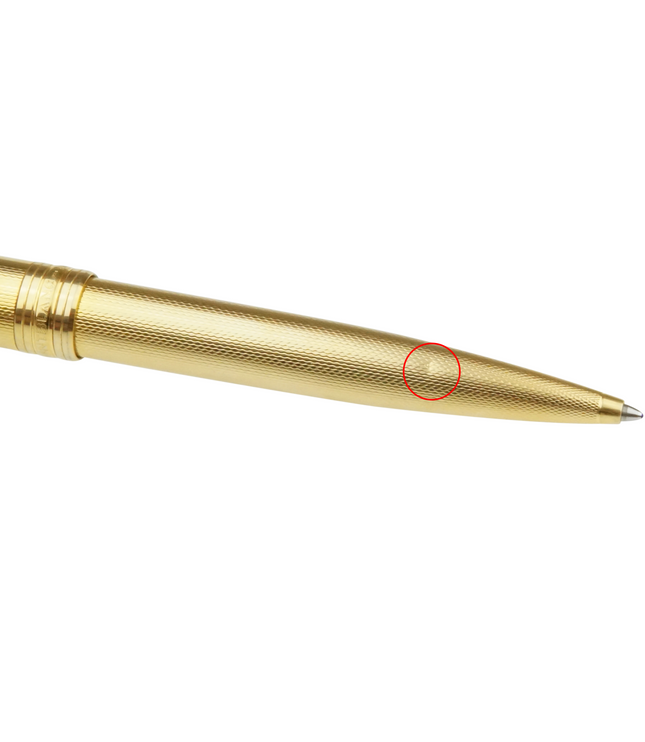 Montblanc Meisterstück Solitaire Gold Plated Kugelschreiber No.164 Classique