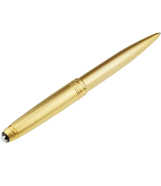 Montblanc Meisterstück Solitaire Gold Plated Kugelschreiber No.164 Classique
