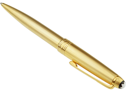 Montblanc Meisterstück Solitaire Gold Plated Kugelschreiber No.164 Classique - meisterstück-shop.de