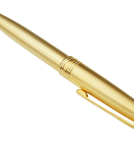 Montblanc Meisterstück Solitaire Gold Plated Kugelschreiber No.164 Classique