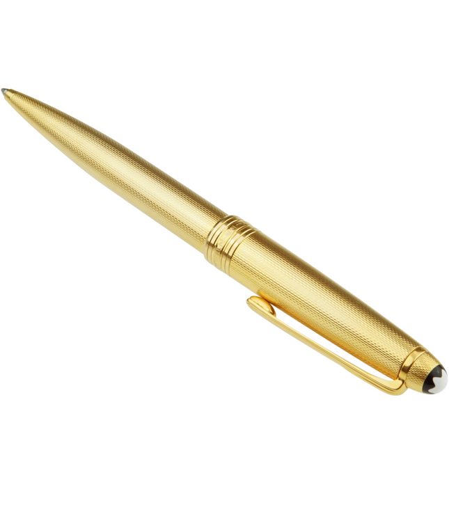 Montblanc Meisterstück Solitaire Gold Plated Kugelschreiber No.164 Classique