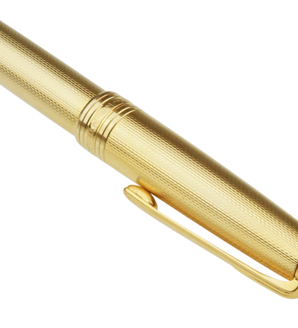 Montblanc Meisterstück Solitaire Gold Plated Kugelschreiber No.164 Classique
