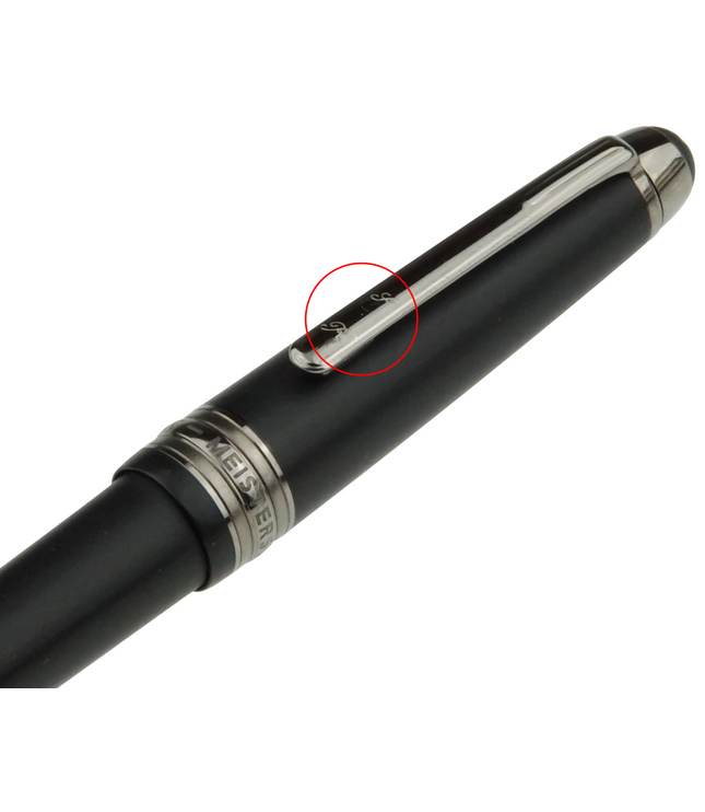 Montblanc Meisterstück Ultra Black Kugelschreiber Midsize