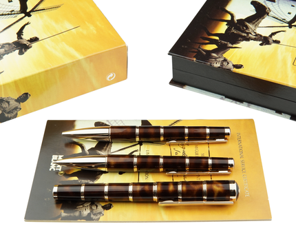 Montblanc Writers Edition 2005 Miguel de Cervantes 3er Set - meisterstück-shop.de