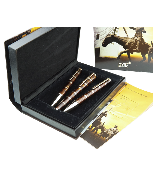 Montblanc Writers Edition 2005 Miguel de Cervantes 3er Set
