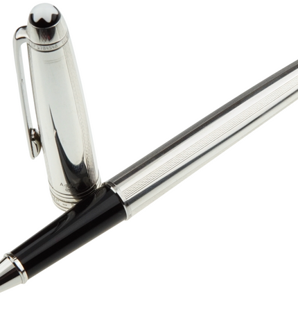 Montblanc Meisterstück Solitaire Pure Silver Rollerball No.163 Classique