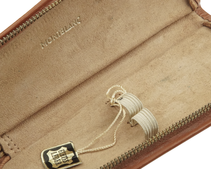 Montblanc Vintage 2er Lederetui Braun - meisterstück-shop.de