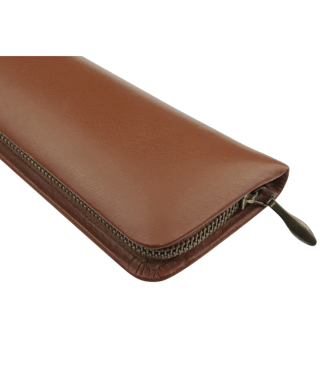 Montblanc Vintage 2er Lederetui Braun