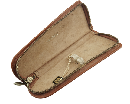 Montblanc Vintage 2er Lederetui Braun - meisterstück-shop.de