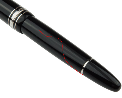 Montblanc Meisterstück Füller No.147 ,,Traveller'' LeGrand Platinum Coated - meisterstück-shop.de
