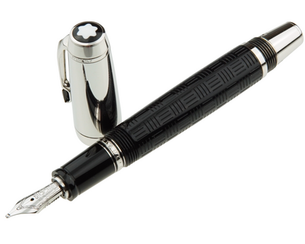 Montblanc Bohème Doué Noir Platinum Plated Füller - meisterstück-shop.de