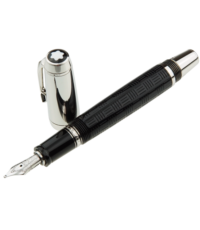 Montblanc Bohème Doué Noir Platinum Plated Füller