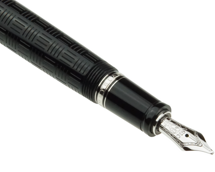 Montblanc Bohème Doué Noir Platinum Plated Füller - meisterstück-shop.de