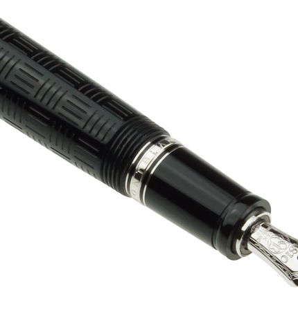Montblanc Bohème Doué Noir Platinum Plated Füller