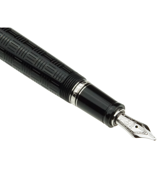 Montblanc Bohème Doué Noir Platinum Plated Füller