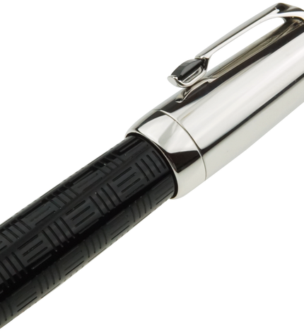 Montblanc Bohème Doué Noir Platinum Plated Füller