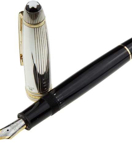 Montblanc Meisterstück Solitaire Doué 925er Sterling Silber Füller No.146 LeGrand