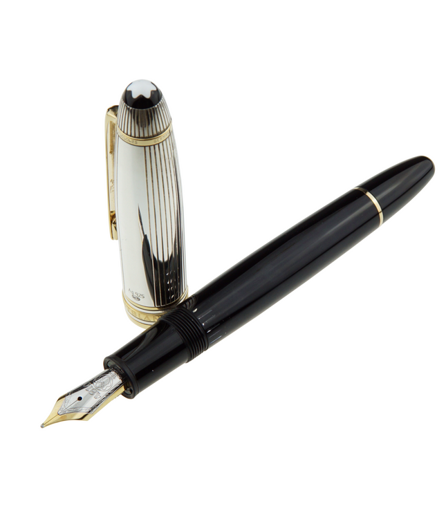 Montblanc Meisterstück Solitaire Doué 925er Sterling Silber Füller No.146 LeGrand