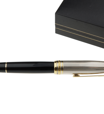 Montblanc Meisterstück Solitaire Doué 925er Sterling Silber Füller No.146 LeGrand