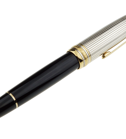 Montblanc Meisterstück Solitaire Doué 925er Sterling Silber Füller No.146 LeGrand