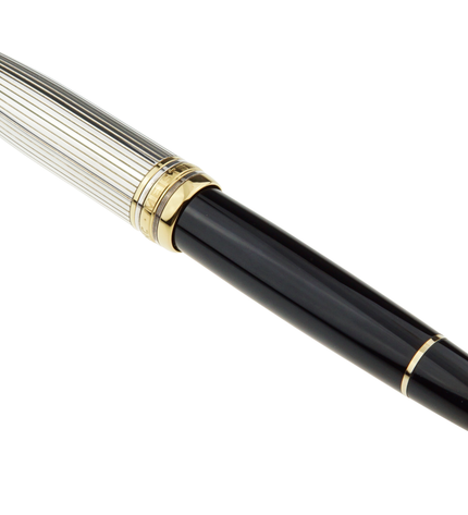 Montblanc Meisterstück Solitaire Doué 925er Sterling Silber Füller No.146 LeGrand