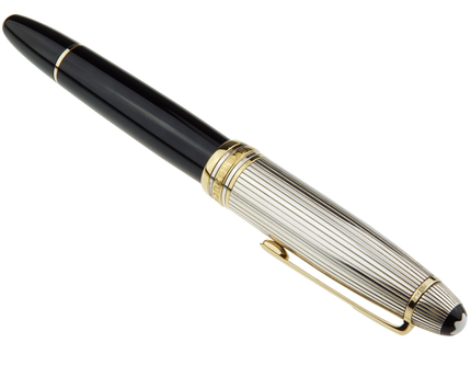 Montblanc Meisterstück Solitaire Doué 925er Sterling Silber Füller No.146 LeGrand - meisterstück-shop.de