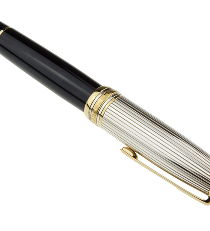 Montblanc Meisterstück Solitaire Doué 925er Sterling Silber Füller No.146 LeGrand