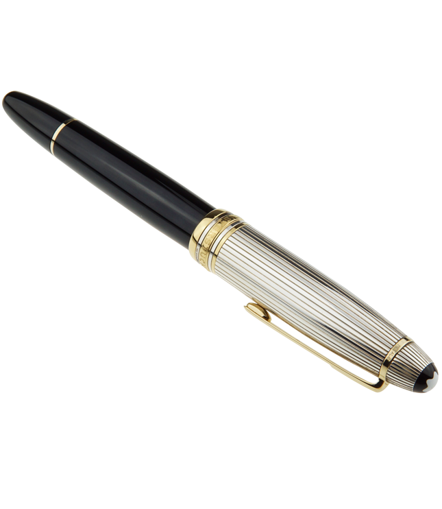 Montblanc Meisterstück Solitaire Doué 925er Sterling Silber Füller No.146 LeGrand