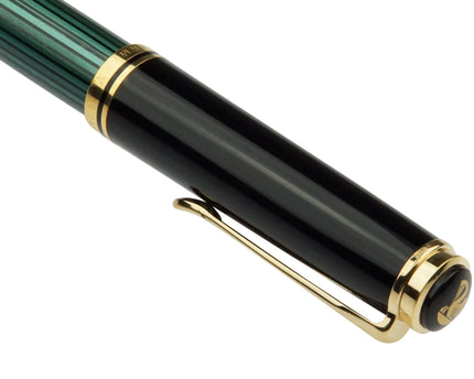 Pelikan Souverän R800 Tintenroller Grün Gestreift