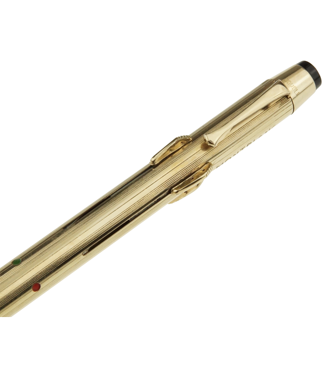 Montblanc 4-Farben Kugelschreiber Nr.53 Walzgold