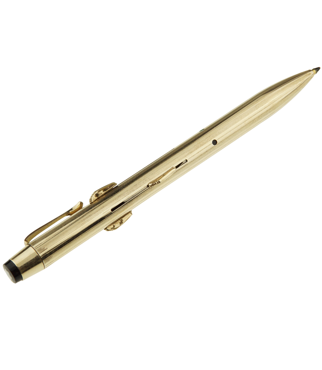 Montblanc 4-Farben Kugelschreiber Nr.53 Walzgold