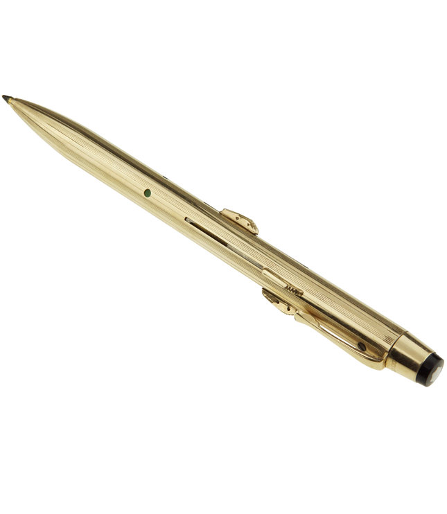 Montblanc 4-Farben Kugelschreiber Nr.53 Walzgold