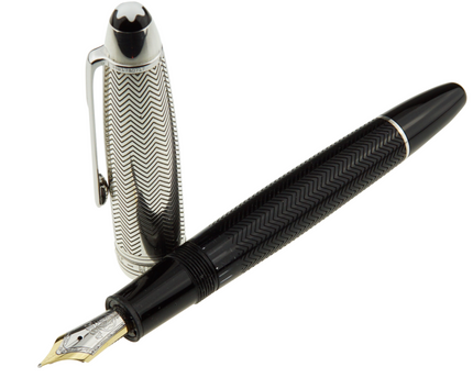 Montblanc Meisterstück Solitaire Doué Silver Barley Füller No.146 LeGrand - meisterstück-shop.de