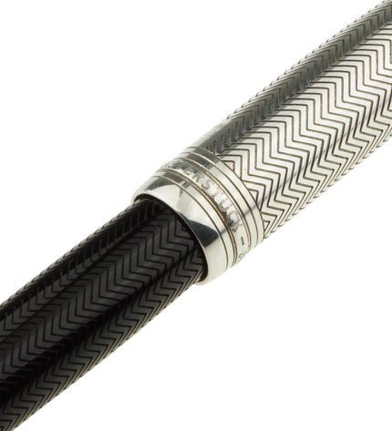 Montblanc Meisterstück Solitaire Doué Silver Barley Füller No.146 LeGrand