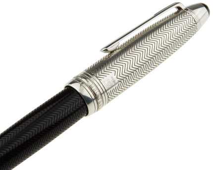 Montblanc Meisterstück Solitaire Doué Silver Barley Füller No.146 LeGrand - meisterstück-shop.de