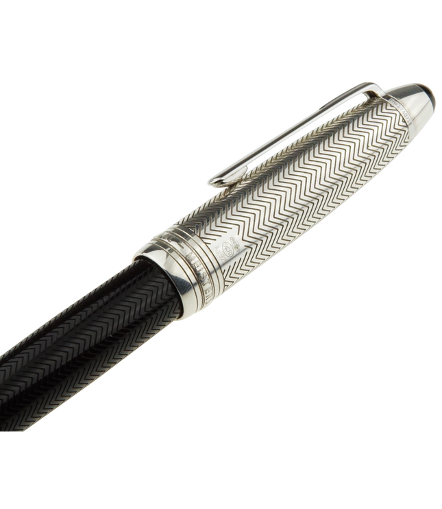 Montblanc Meisterstück Solitaire Doué Silver Barley Füller No.146 LeGrand