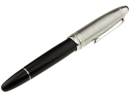 Montblanc Meisterstück Solitaire Doué Silver Barley Füller No.146 LeGrand - meisterstück-shop.de