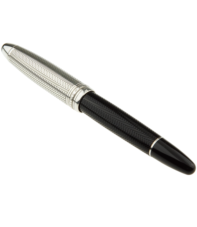 Montblanc Meisterstück Solitaire Doué Silver Barley Füller No.146 LeGrand