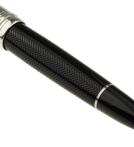 Montblanc Meisterstück Solitaire Doué Silver Barley Füller No.146 LeGrand