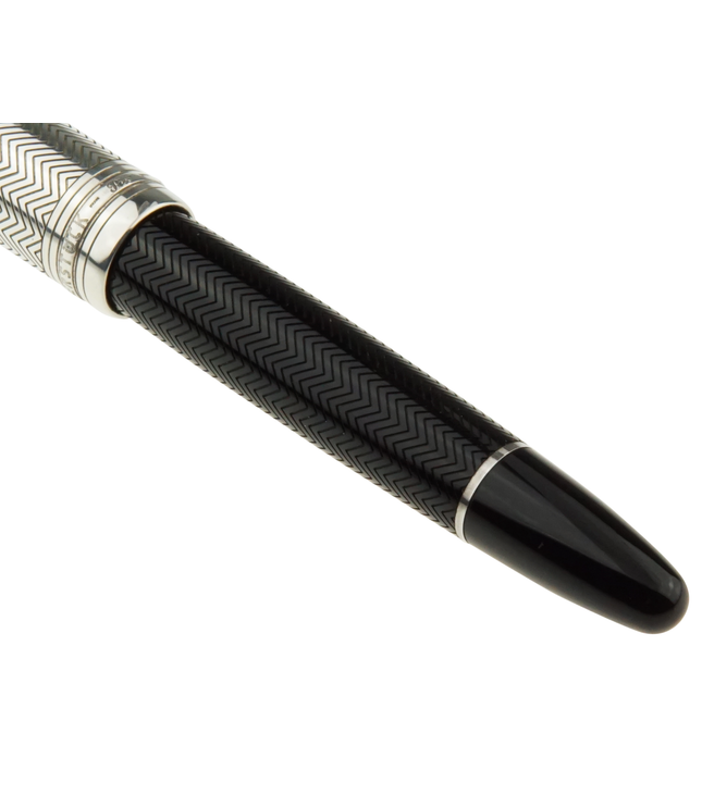 Montblanc Meisterstück Solitaire Doué Silver Barley Füller No.146 LeGrand