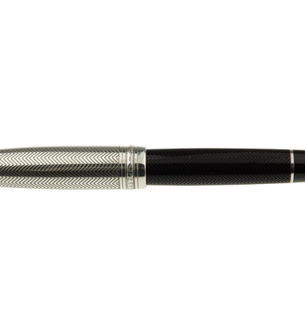 Montblanc Meisterstück Solitaire Doué Silver Barley Füller No.146 LeGrand