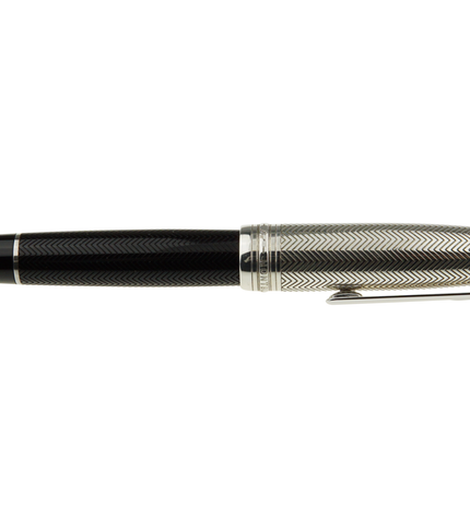 Montblanc Meisterstück Solitaire Doué Silver Barley Füller No.146 LeGrand
