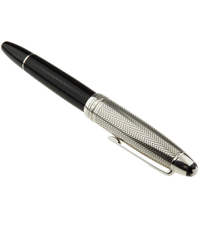 Montblanc Meisterstück Solitaire Doué Silver Barley Füller No.146 LeGrand