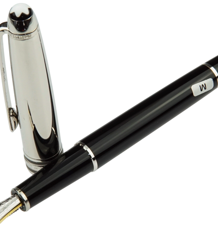 Montblanc Meisterstück Solitaire Doué Steel Füller No.144 Classique