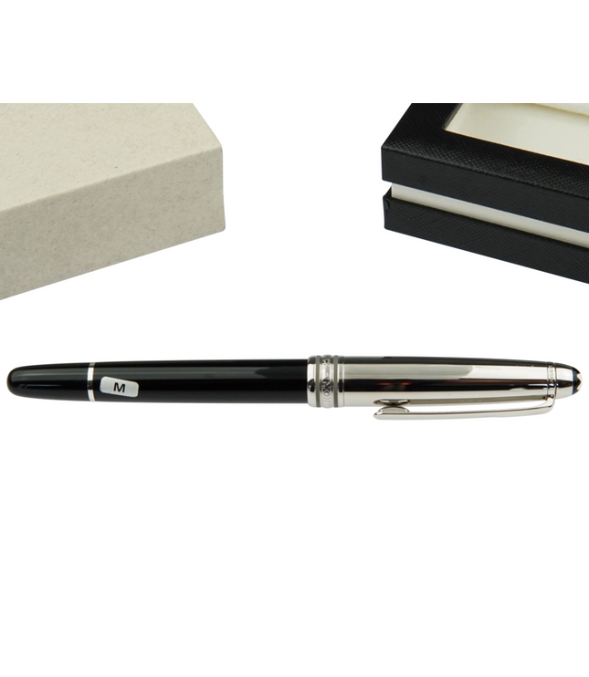 Montblanc Meisterstück Solitaire Doué Steel Füller No.144 Classique