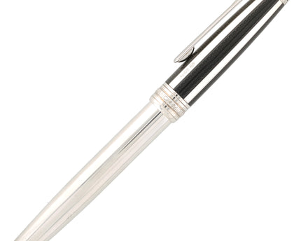 Montblanc Meisterstück Solitaire Silver Fibre Rollerball No.163 Classique