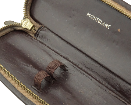 Montblanc Vintage 2er Lederetui Braun - meisterstück-shop.de