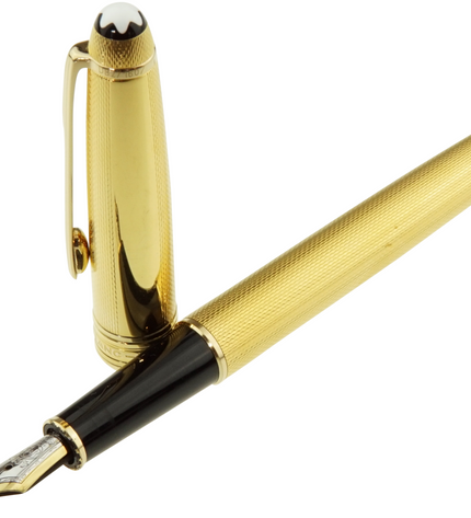 Montblanc Meisterstück Solitaire Gold Plated Füller No.144 Classique